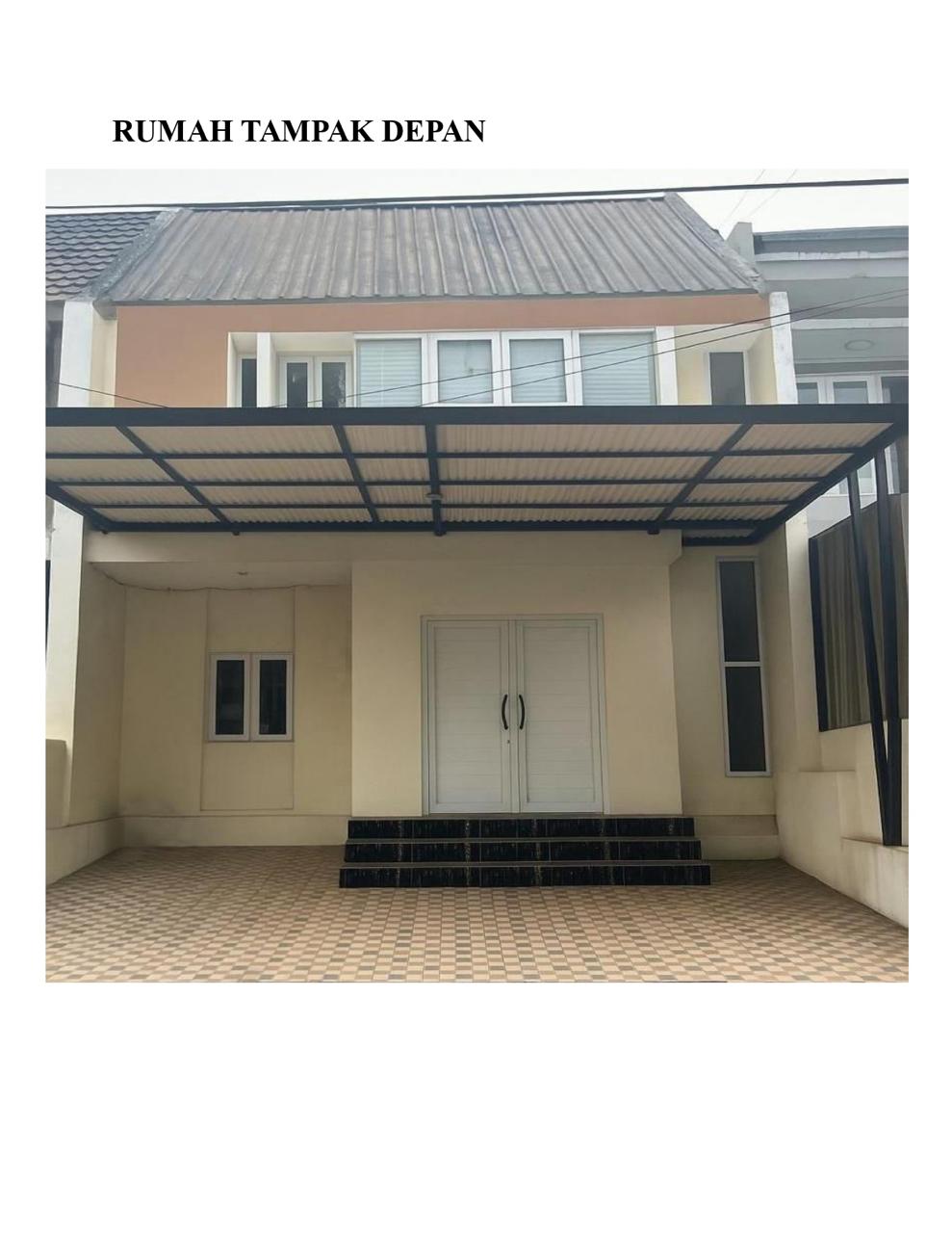 Rumah 2 lantai siap huni semi furnished di Jatiasih Bekasi, 2 Menit Kota Cinema Mall 